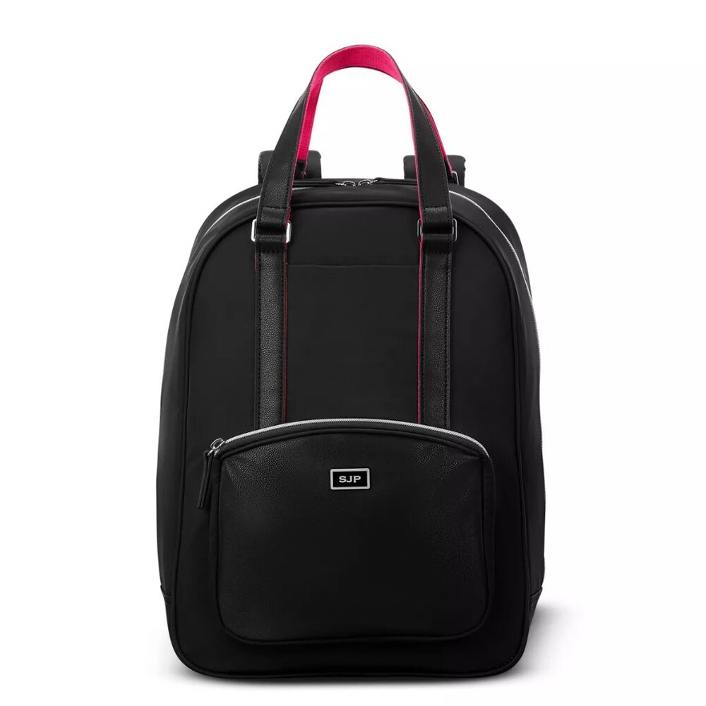 Sarah Jessica Parker 16" RFID Black/Candy Backpack